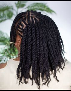 Fulani Twists Natural Hair, Twists On Natural Hair, Black Hair Updo Hairstyles, Natural Hair Bun Styles, Protective Hairstyles For Natural Hair, Type 4 Hair