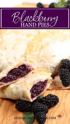 Blackberry Hand Pies, Blackberry Pie Filling, Blackberry Dessert, Homemade Pie Crust, Blackberry Pie, Blackberry Recipes