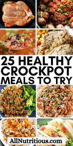 25 healthy crockpot meals to try