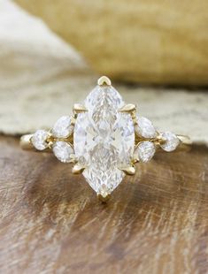 caption:Shown with 1.7ct marquise diamond Pear Diamond Engagement Ring, Split Shank Engagement Rings, Marquise Shape Diamond, Oval Diamond Engagement, Oval Diamond Engagement Ring, Engagement Ring Diamond Cut, Pear Cut Diamond, Three Stone Engagement, Rose Gold Band