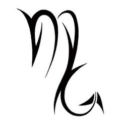 a black and white image of the letter s with swirls on it's side