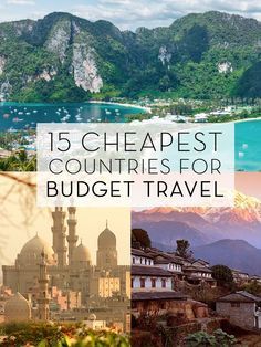 the top ten cheapest countries for budget travel