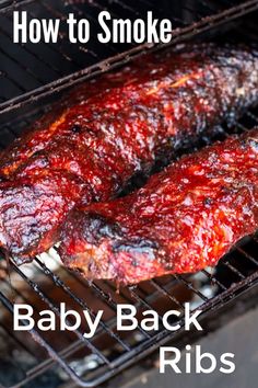 Tender and delicious, these smoked baby back ribs are pure perfection. So tender in fact, that the meat falls right off the bone! Let me show you how to make the most amazing BBQ baby back ribs using the 2-2-1 method. #babybackribs #smokedbabybackribs #smokerrecipes #ribs | recipesworthrepeating.com Ribs On The Grill, Smoked Baby Back Ribs, Baby Back Ribs Recipe, Back Ribs Recipe, Homemade Dry Rub, Baby Back Pork Ribs, Bbq Baby Back Ribs, Bbq Recipes Ribs