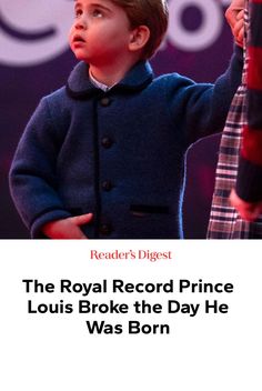 the royal record prince louis broke the day he was born