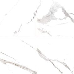 four different angles of marble tiles