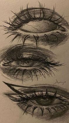 Different Types, Pencil, Drawings, Art