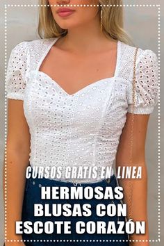 Hola! Querido seguidores vamos hacer una blusa con escotes corazón, hay muchas formas de rehacer una camisa básica, y este es uno de mis métodos favoritos. Con esta sencilla conversión de bricolaje, dale a la camisa básica un aire de los 90. Aquí te mostramos cómo transformar una blusa clásica en una blusa cuadrada con estilo en minutos. Formal Tops For Women, Pretty Dresses Casual, Saree Wearing Styles, Saree Wearing, New Kurti Designs, Formal Tops, Kurti Designs Latest, Fashion Design Patterns, Diy Fashion Clothing