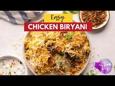 chicken biriyani recipe with rice and vegetables