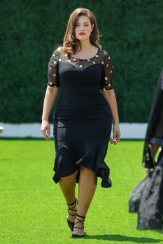 Ashley Graham Style, Danielle Brooks, Shirred Dress, Ashley Graham, Christian Siriano, Curvy Fashion, Lane Bryant