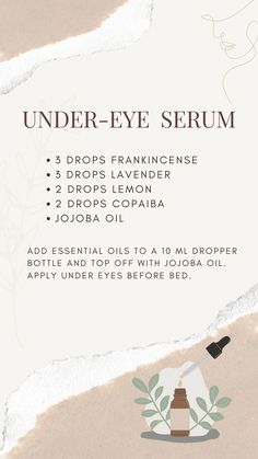 Roller Bottle Recipes, Essential Oil Skin Care, Face Serums, Diy Essential Oil Recipes, Natural Toner, Diy Beauty Treatments