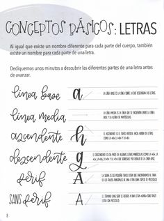 an image of some type of writing on the back of a paper with spanish words