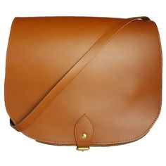 Large Leather Tan Saddle Bag - Brown - N'damus London Shoulder bags Ipad Shoulder Bag, Animal Print Handbags, Stylish Leather Bags, Tan Leather Handbags, Saddle Bag Purse, Crossbody Saddle Bag, Tan Shoulder Bag, Leather Saddle Bags, Leather Shoulder Handbags