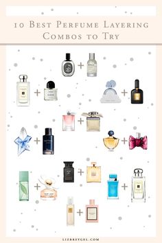 Mixing Perfumes, Perfume Layering Chart, Best Perfume Combos, Layering Parfum, Layering Scents Fragrance, How To Layer Perfume, Scent Layering Combo