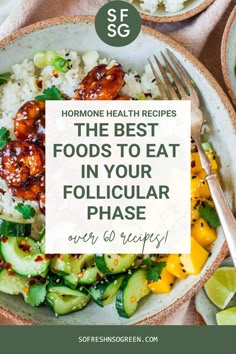 Follicular Phase Foods For Fertility, Cycle Syncing Follicular Phase Recipes, What To Eat During Follicular Phase, Follicular Phase Lunch Recipes, Food For Follicular Phase, Follicular Phase Breakfast Recipes, Follicular Phase Meal Prep, Follicular Phase Meal Plan, Recipes For Follicular Phase