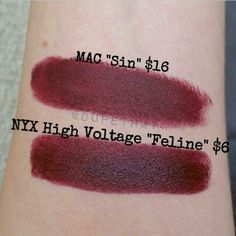 Mac Sin Lipstick, Mac Sin, Mac Make Up, Cherry Cordial, Face Products, High End Makeup, Deep Winter, Fair Lady, Makeup Swatches