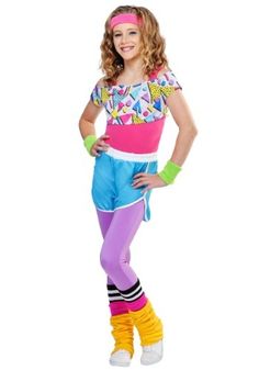 80s Female Halloween Costumes, Girls 80s Outfits Kids, 80s Girls Outfits, 80s Costume Kids, 80s Bachelorette, Cute 80s Outfits