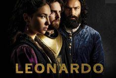 the poster for leonardo starring actors from left to right ben afflen, elizabeth