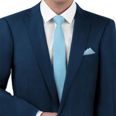 The KT Light Blue necktie is perfect for springtime. This solid light blue tie is a gentle robin's egg blue, conveying freshness and freedom. Measuring Length, Navy Blue Tuxedos, Light Blue Tie, Blue Necktie, Men Tie, Blue Tuxedos, Robin's Egg Blue, Neck Gaiters, Robins Egg