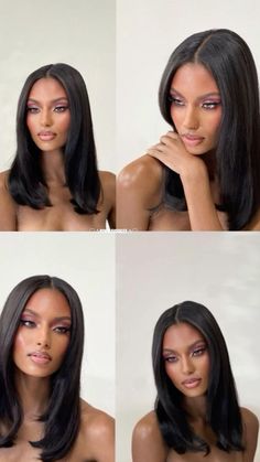 Foto Art, Pretty Makeup, Aesthetic Hair, Brown Eyes, Black Women Hairstyles, Summer Hairstyles, Makeup Inspo