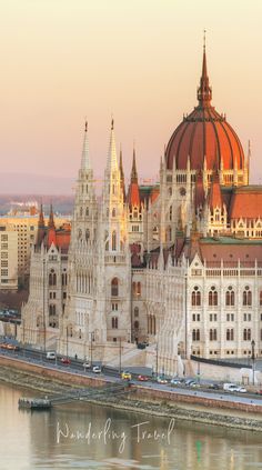 the building has many spires on it