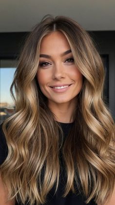 Fall Bronde Balayage, Balayage Styles, Caramel Blonde Hair, Autumn Styles, Bronde Balayage, Hair 2024, Color Techniques