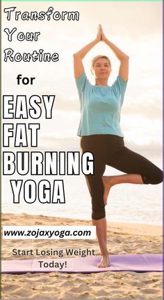 Jumpstart your fitness with easy fat burning yoga routines perfect for beginners. Incorporating these yoga fat burning exercises into your daily practice helps you tone your body and lose weight effectively. Begin your day with morning yoga for beginners fat burning for a gentle yet powerful calorie burn. These fat burning yoga poses are designed to target stubborn areas like the stomach, offering a simple way to shed pounds.