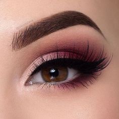 Dark Circles Makeup, Pageant Makeup, Make Up Designs, Natural Eye Makeup Tutorial, Dark Eye Makeup, Wedding Makeup For Brown Eyes, Prom Eye Makeup, Pink Eye Makeup, Dramatic Makeup