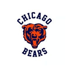 the chicago bears logo on a white background