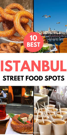 Istanbul street food Where To Eat In Istanbul, Istanbul Food Guide, Istanbul Tourist Map, Istanbul Street Food, Istanbul Places, Food Istanbul, Istanbul Places To Visit, Istanbul Trip, Turkish Yogurt