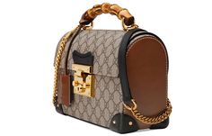 GUCCI Padlock GG 603221-9U8YG-9861 Gg Marmont Mini Top Handle Bag, Ophidia Gg Small Shoulder Bag, Gucci Padlock, Tas Bahu, Luxury Bags Collection, Gucci Gifts, Luxury Purses, Moda Vintage, Guilty Pleasures