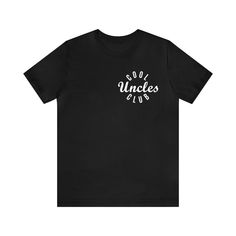 Cool Uncles Club Shirt for Men, Cool Uncle T-Shirt for New Uncle, Funny Gift for Uncle to Be, Pregnancy Announcement TShirt for Uncle 💫Dual side seams hold the garment's shape for longer. 💫100% Airlume combed and ringspun cotton (fiber content may vary for different colors) 💫Light fabric (4.2 oz/yd² (142 g/m²)) 💫Runs true to size 📢 Contact us if you need more information: 👉🏿Designed specifically for individuals, companies, groups, families, or any customized idea on a shirt. 👉🏿Buy a qua Homemade Gifts For Uncle, Uncle To Be, Gift For Uncle, Uncle Tshirt, Cool Uncle, Gifts For Uncle, Club Shirts, Pregnancy Announcement, Color Chart