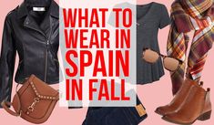 what to wear in spain in fall