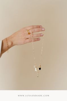 Discover the enigmatic power of our Charm Necklace, a piece that transcends the ordinary to become something much more than an accessory. Handcrafted with love, this exquisite jewelry is perfect for gifting or self-pampering. Don't miss the chance to add this conversation starter to your collection. ​ ​ ​ ​ ​ ​