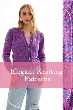 Fall in love with knitting all over again with the Soibhan Cardigan pattern! 💖 Designed by Jody Long, this pattern is a masterpiece of style and comfort. With its unique blend of yarn, it's the perfect companion for those cozy autumn evenings. Get your needles ready! Summer Yarn, Unique Yarn, Sweater Knitting Pattern, Novelty Yarn, How To Start Knitting, Fall Sweater, Cozy Autumn, Crochet Kit, Baby Yarn