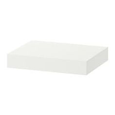 an empty white box on a white background