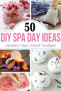 50 Luxurious Ideas for a DIY Spa Day at Home Diy Spa Day At Home, Beauty Products Diy, Diy Spa Treatments, Diy Beauty Products, Spa Recipes, Diy Spa Day, Homemade Spa, Diy Beauty Treatments, Spa Night