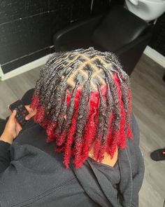 Cornrow Braids Men, Two Color Hair, Short Dreadlocks Styles, Dreadlock Hairstyles For Men, Beautiful Black Hair, Cute Hair Colors, Short Locs Hairstyles, Kitty Accessories