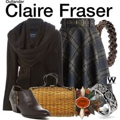 Inspired by Caitriona Balfe as Claire Fraser on Outlander. Outlander Accessories, Everyday Cosplay, Scottish Fashion, Claire Fraser, Fandom Fashion, Fandom Outfits, Geek Fashion