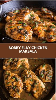 This delicious Chicken Marsala by Bobby Flay is a quick and creamy dish perfect for a cozy meal. Featuring tender chicken and a rich Marsala wine sauce with earthy mushrooms, it’s a restaurant-quality dinner you can make at home. Plus, it’s versatile enough to use ingredients you likely already have in your kitchen! Recipes Using Marsala Wine, Marsala Wine Recipes, Chicken Surprise, Chicken Marsala Sauce, Chicken Milanese Recipe, Shallot Butter, Chicken Mushroom Marsala, Gluten Recipes, Chicken Marsala Recipe