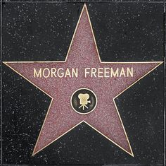 the star for morgan freeman on the hollywood walk of fame