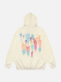 Graffiti Star, Graffiti Hoodie, Rainbow Stars, Top Streetwear Brands, Aelfric Eden, Star Embroidery, Clothing Details, Cute Everyday Outfits, Dream Clothes