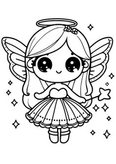 妖精さんの女の子のかわいい塗り絵です Kid Drawing Base, Coloring Pages For Girls Kids, Girl Coloring Pages For Kids, Printable For Preschool, Fairy Drawing, Marker Coloring, Free Coloring Pages For Kids, Free Kids Coloring Pages, Activities Printable