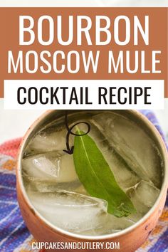 Close up of the top of a cocktail inside a bourbon Moscow Mule mug with a sage leaf as garnish. Thanksgiving Side Dishes Easy, Mule Recipe, Refreshing Food, Brunch Cocktails, Ginger Recipes, Breakfast Buffet