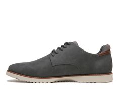 Amp up your everyday look in a versatile oxford that looks as good as it feels. .Faux leather upper. Round toe. Lace-up front with wax laces. Soft neoprene tongue & collar. BE FREE® Energy Technology insole with 3 distinct zones designed for maximum comfort: extra support under the toe, high-recovery foam at the ball of the foot, and dense foam cradling the heel. Flexible, durable sole. Soft Faux Leather upper, Lace-up closure for a custom and secure fit, Classic round toe, BE FREE® Energy Techn Comfortable Mens Dress Shoes, Dr Scholls, Energy Technology, Free Energy, Famous Footwear, Mens Oxfords, Be Free, Mens Casual Shoes, Everyday Look