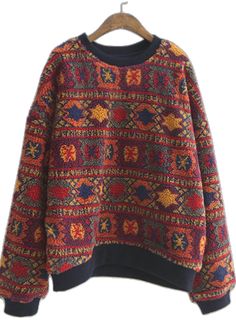 Fall Jacquard Knit Crew Neck Sweatshirt, Jacquard Knit Long Sleeve Sweater For Fall, Fall Crew Neck Jacquard Knit Sweater, Fall Fair Isle Long Sleeve Sweater, Fall Crew Neck Outerwear With Fair Isle Pattern, Fair Isle Pattern Crew Neck Outerwear For Fall, Fair Isle Pattern Crew Neck Top For Fall, Fall Fair Isle Pattern Crew Neck Tops, Fire Clothes