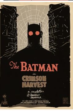 the batman movie poster is shown in three different colors and sizes, including red eyes