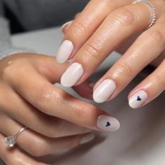 17 Micro Accent Nail Ideas Trending This Year Pointer Finger Accent Nail, Micro Nail Art, Accent Nail Designs Ring Finger, Tiny Nail Designs, Ring Finger Accent Nail, Accent Nail Ideas Ring Finger, Nail Ideas Trending, Accent Nail Ideas, Comme Des Garcons Nails