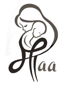 a logo for a babysith with the word faa written in black and white