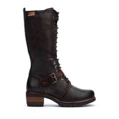 SAN SEBASTIA W1T-9624, LEAD Pikolinos Boots, Hand Sewn Leather, Shoe Bags, San Sebastian, Boots Leather, Leather Shoes Woman, Shoes Outlet, Biker Boot, Types Of Shoes