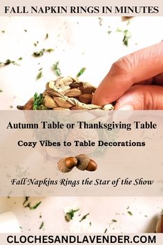 Crafty Table Makeover Ideas to Transform Your Holiday Feast Table Makeover Ideas, Fall Napkin Rings, Diy Napkin Rings